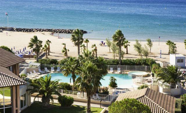 Port Frejus Cap Hermes Vue Mer Et Port Pieds Dans L'Eau Piscine Pkg Eksteriør bilde